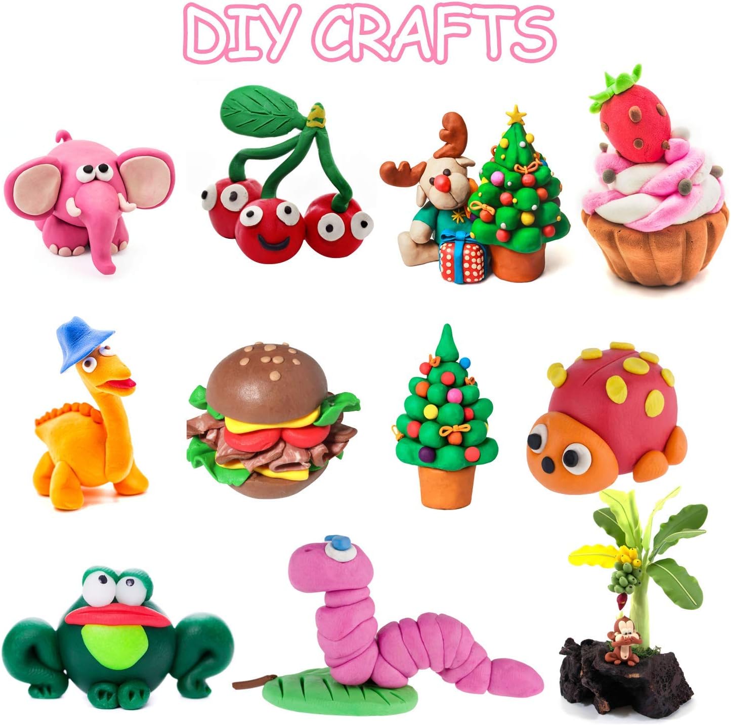 Air Dry Clay Kids Gift Set