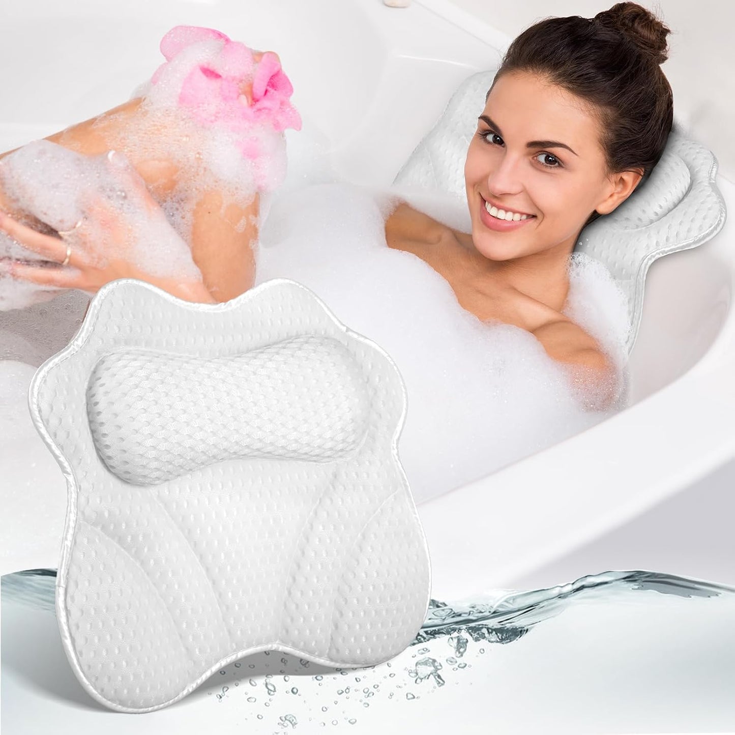 Bath Pillow Gift Set