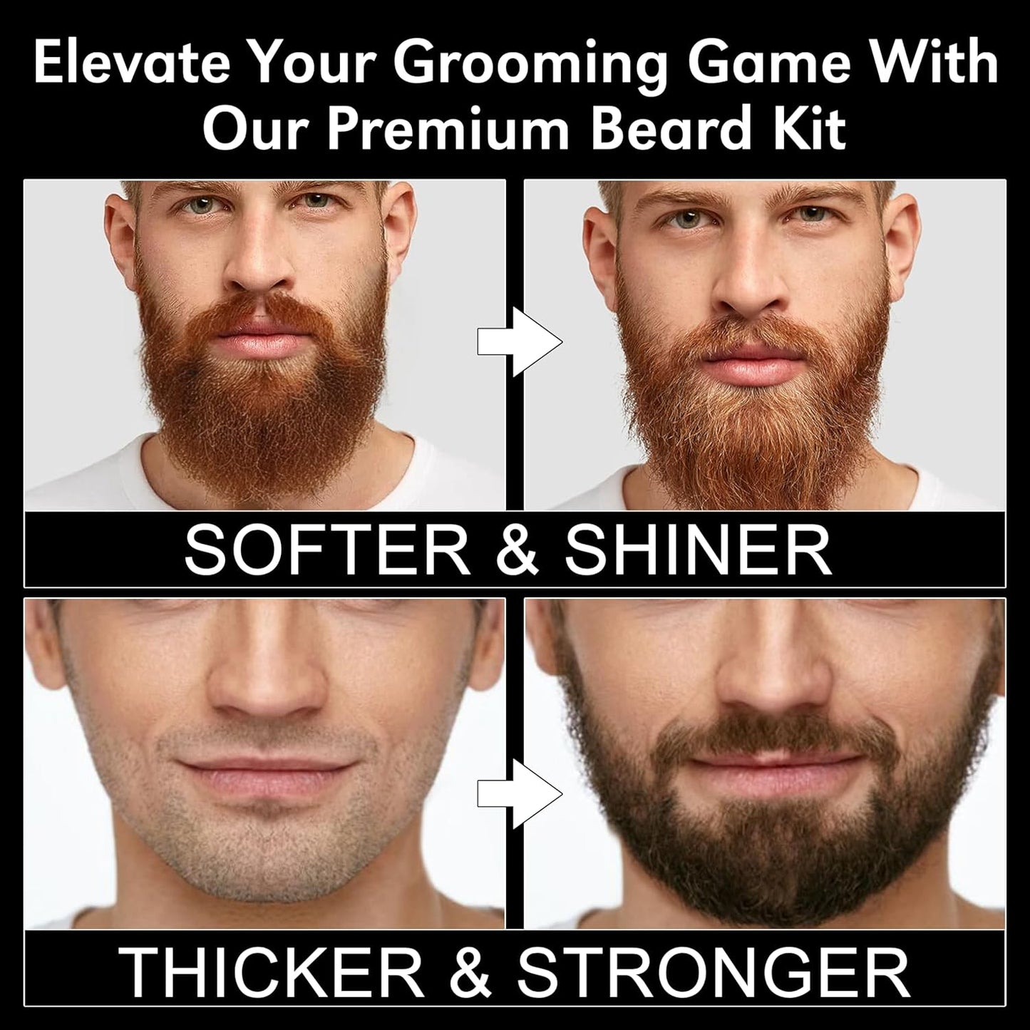 Beard Grooming Kit Gift Set