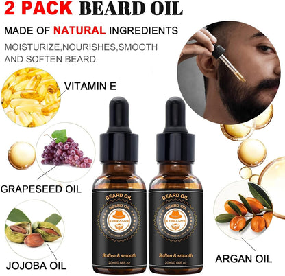 Beard Grooming Kit Gift Set