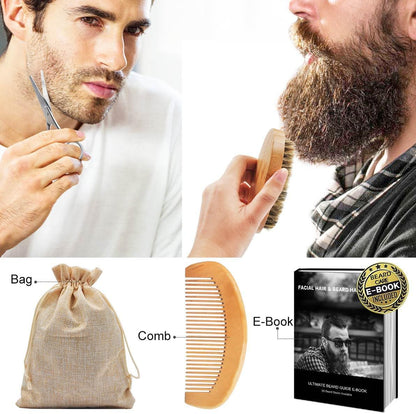 Beard Grooming Kit Gift Set