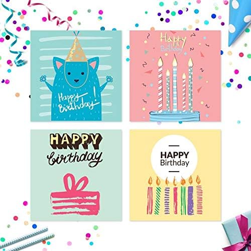 Birthday Cards Multipack of 20 Assortment