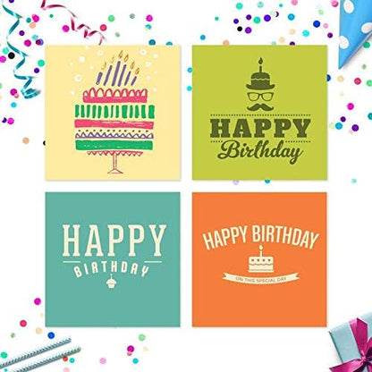 Birthday Cards Multipack of 20 Assortment