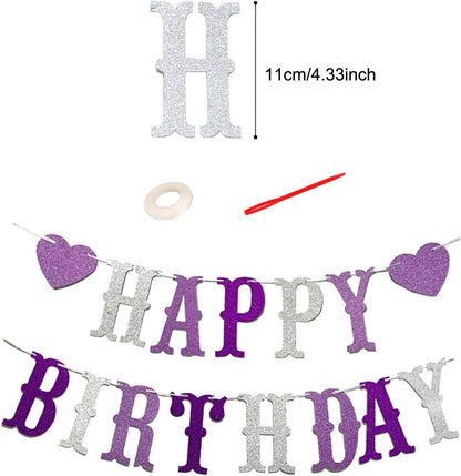 Birthday Decorations Purple