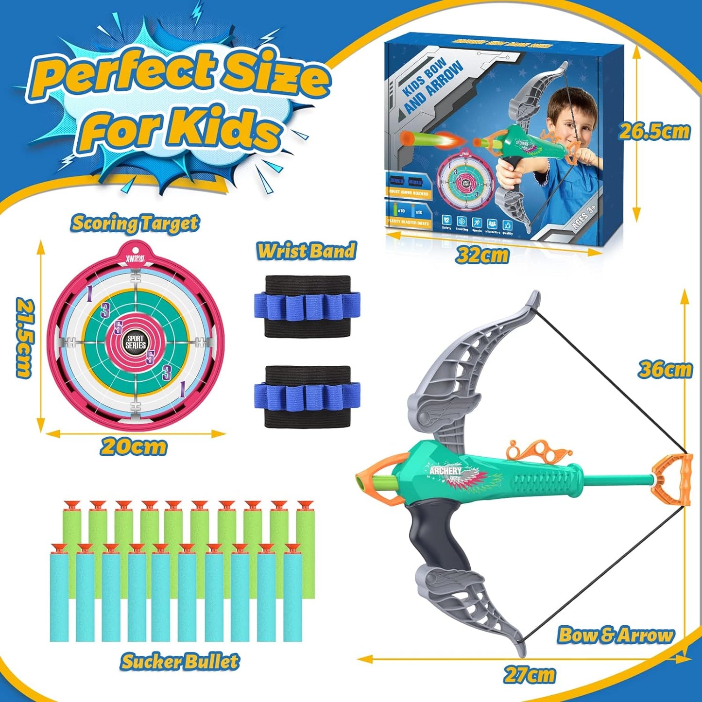 Bow & Arrow Kids Gift Set