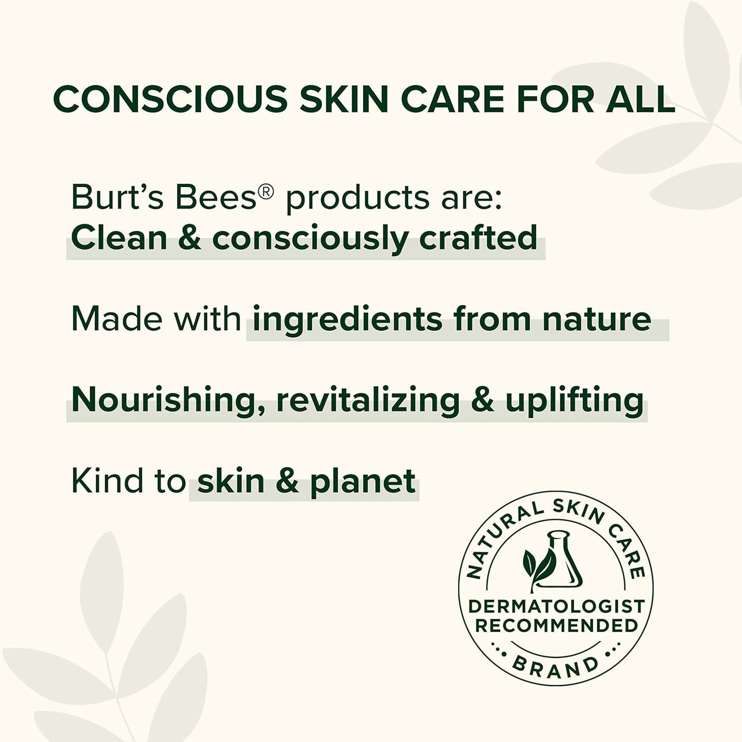 Burt's Bees Bestselling Skincare