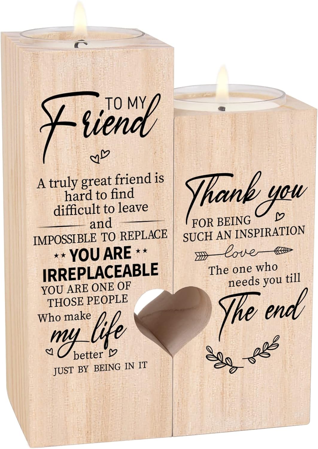 Candlestick Friendship Decoration Gift