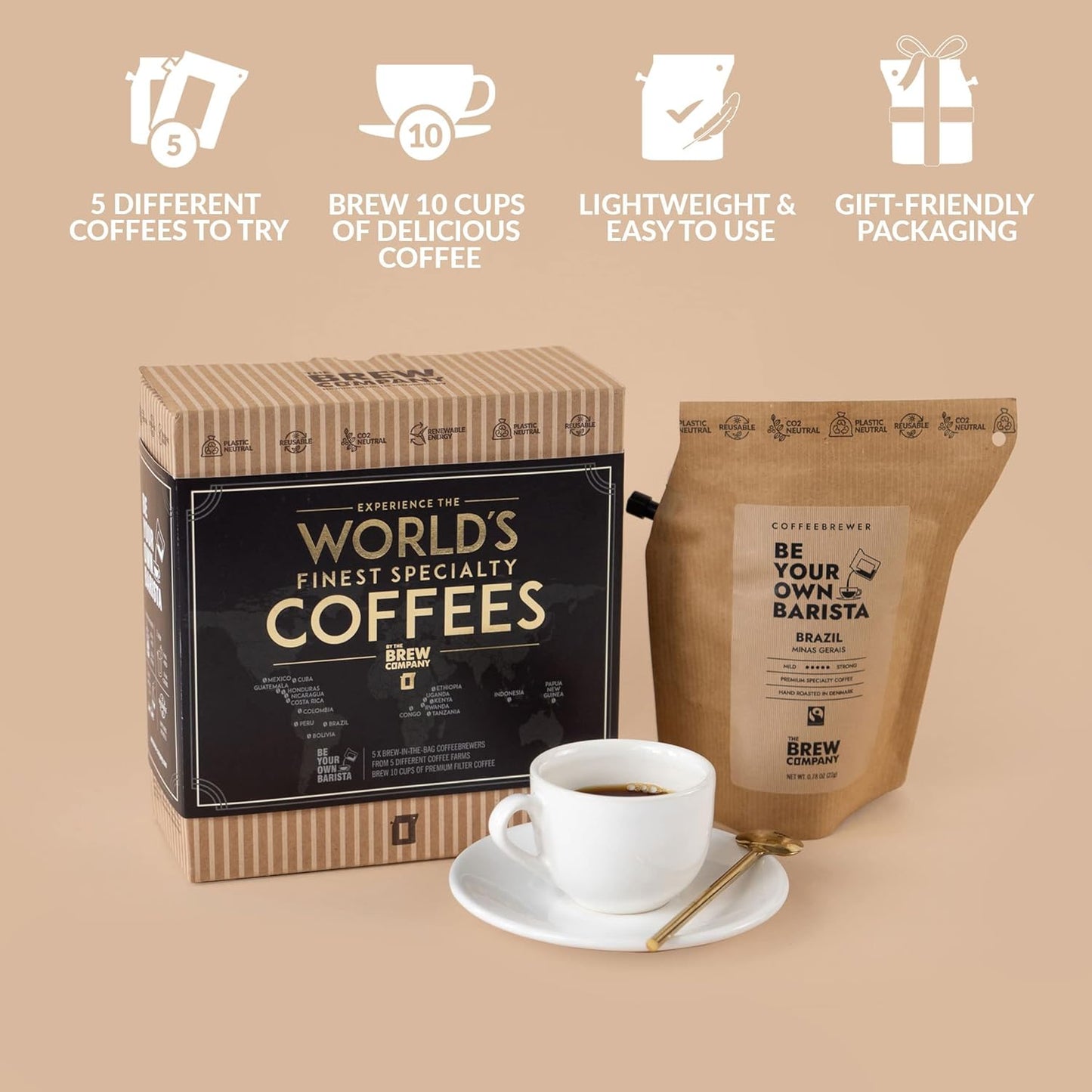 World Coffee Gift Set