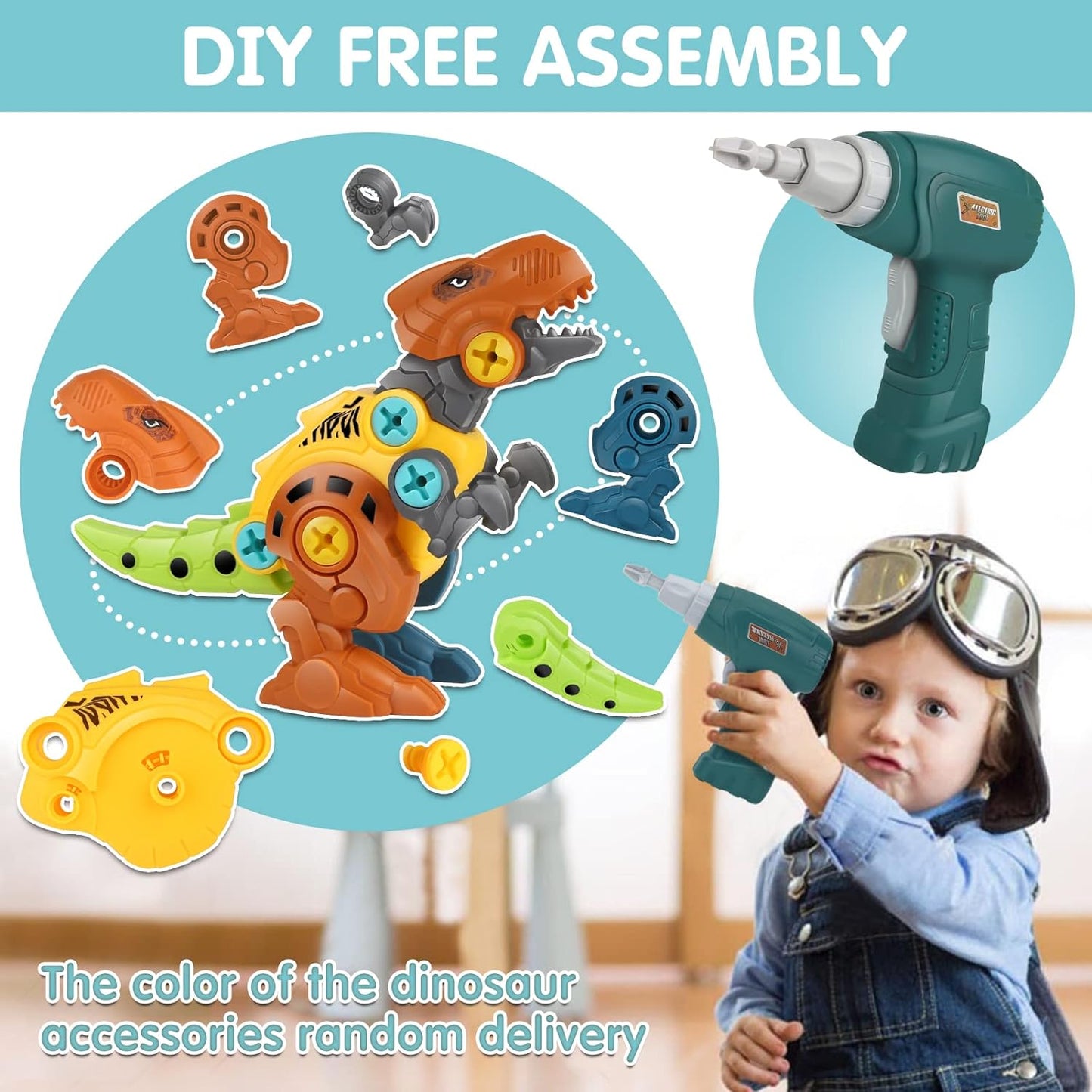 Dinosaur Construction Gift Set