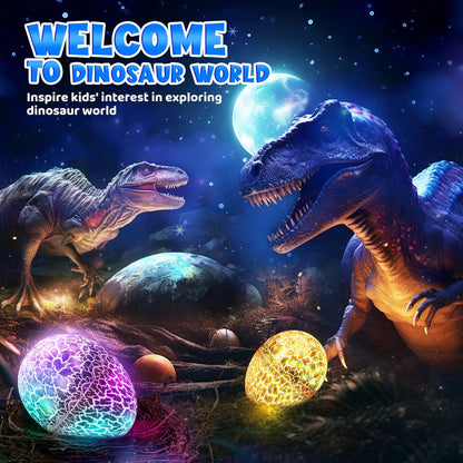 Dinosaur Egg Night Light Kids Gift