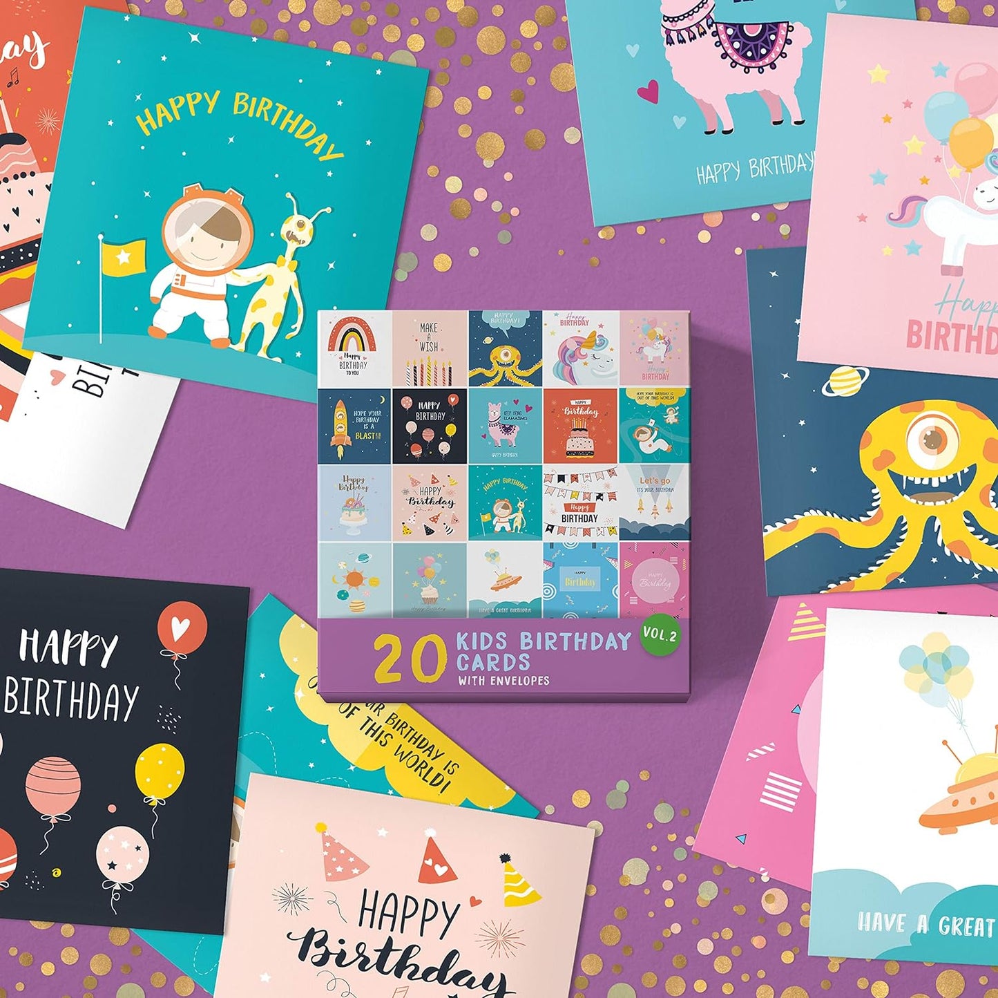 Kids Birthday Cards V2