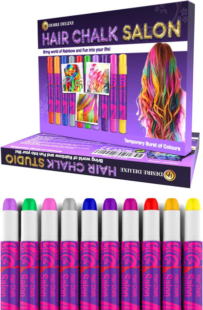 Hair Chalk Salon Kids Gift Set