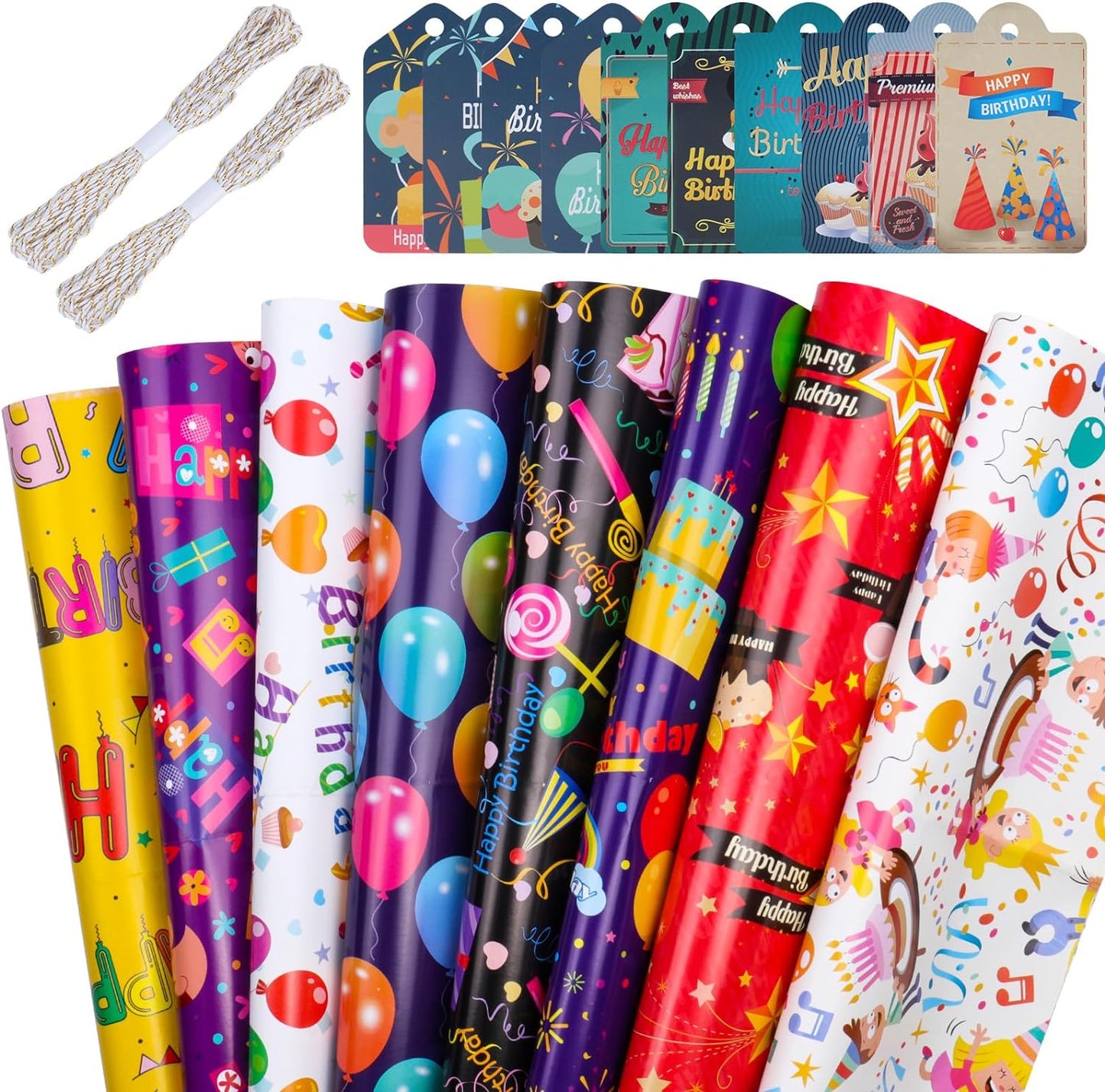 Kids Wrapping Paper Sheets V3