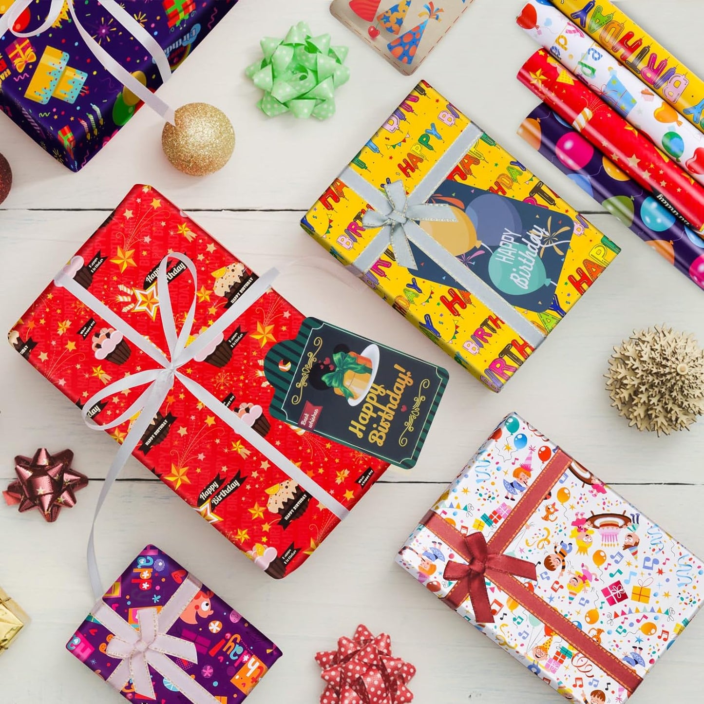 Kids Wrapping Paper Sheets V3