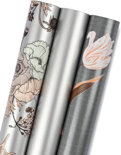 Wrapping Paper Roll - Grey