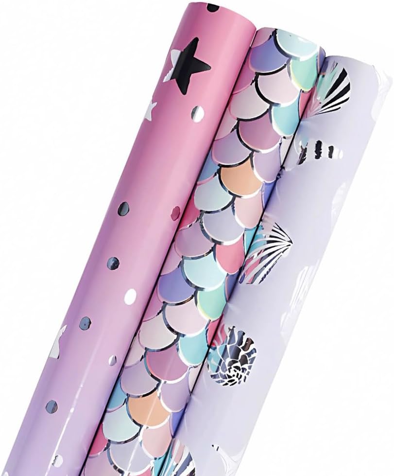 Kids Wrapping Paper Roll - Pink