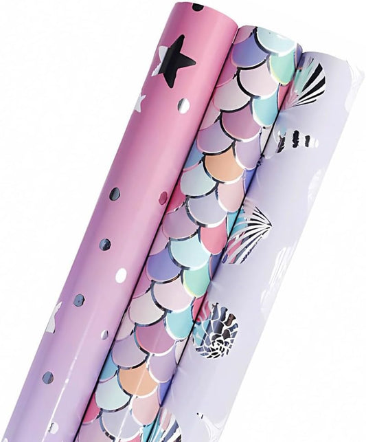 Kids Wrapping Paper Roll - Pink