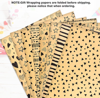 Wrapping Paper Sheets - Craft