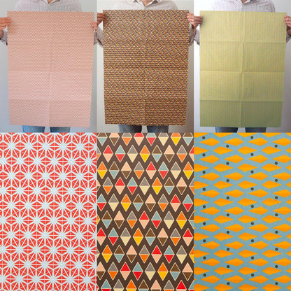 Wrapping Paper Sheets - Geometric Paper