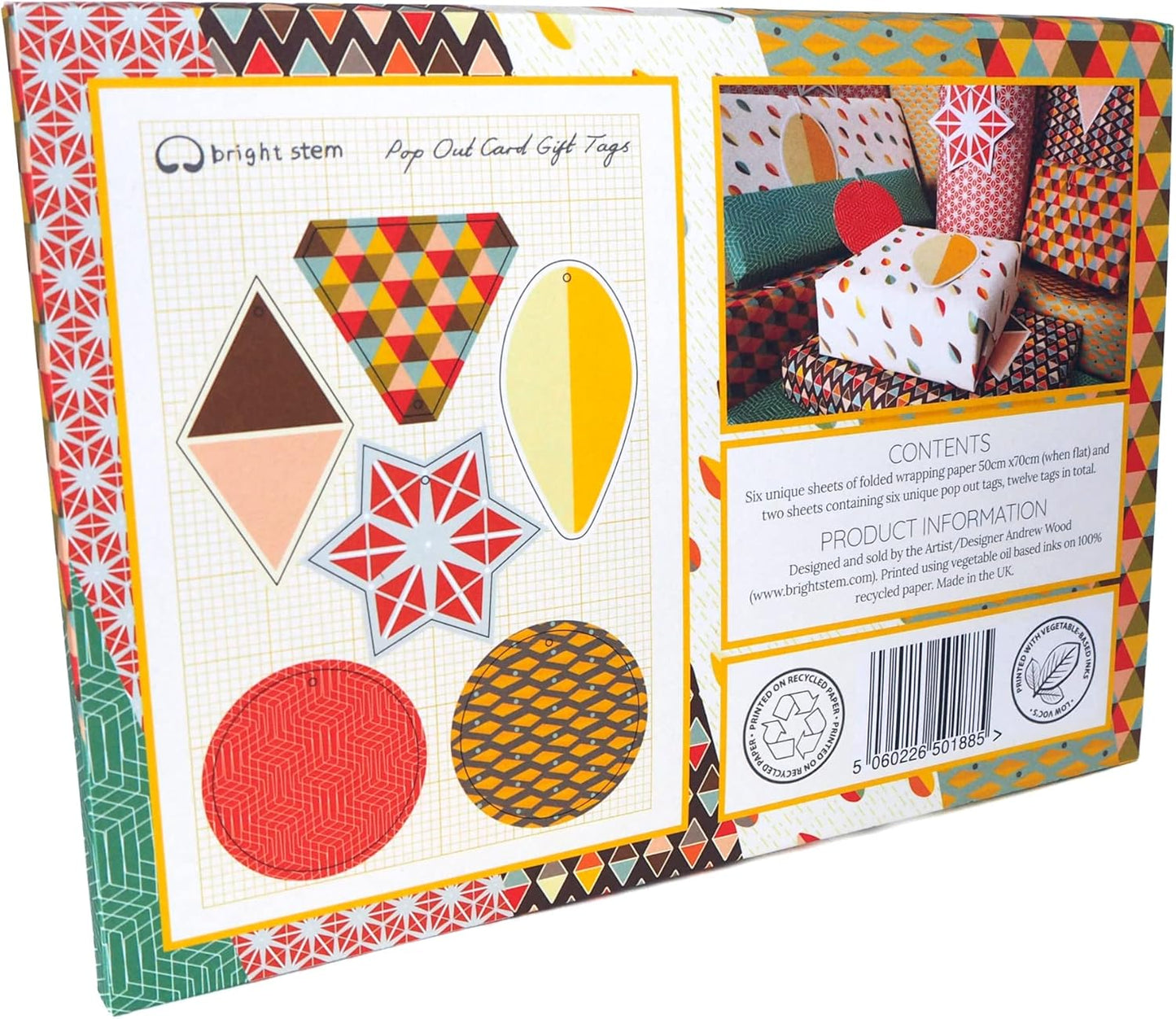 Wrapping Paper Sheets - Geometric Paper