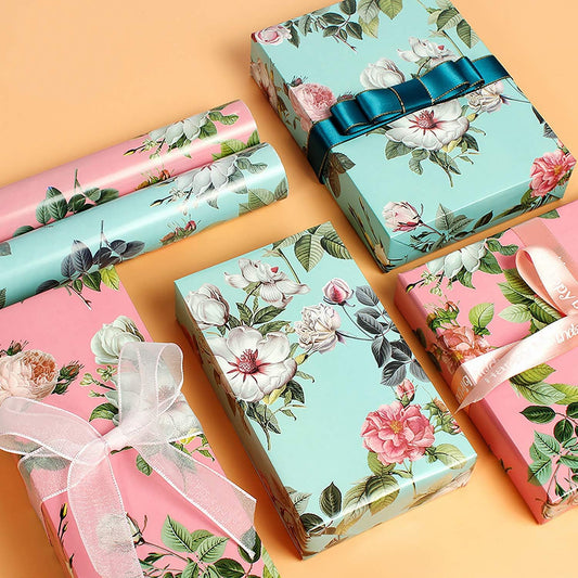 Wrapping Paper Sheets - Floral