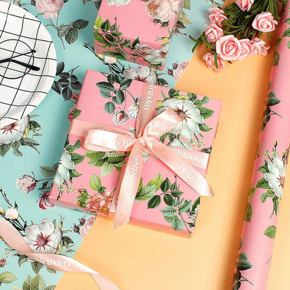 Wrapping Paper Sheets - Floral