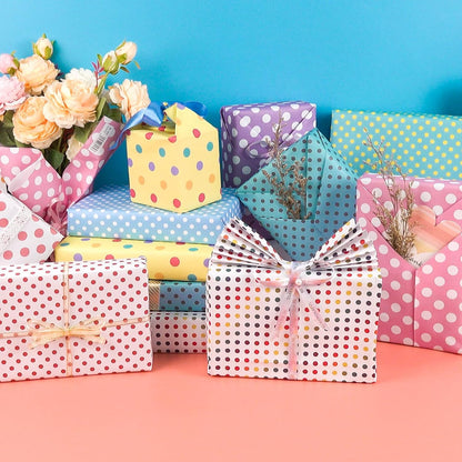 Wrapping Paper Sheets - Poka Dots