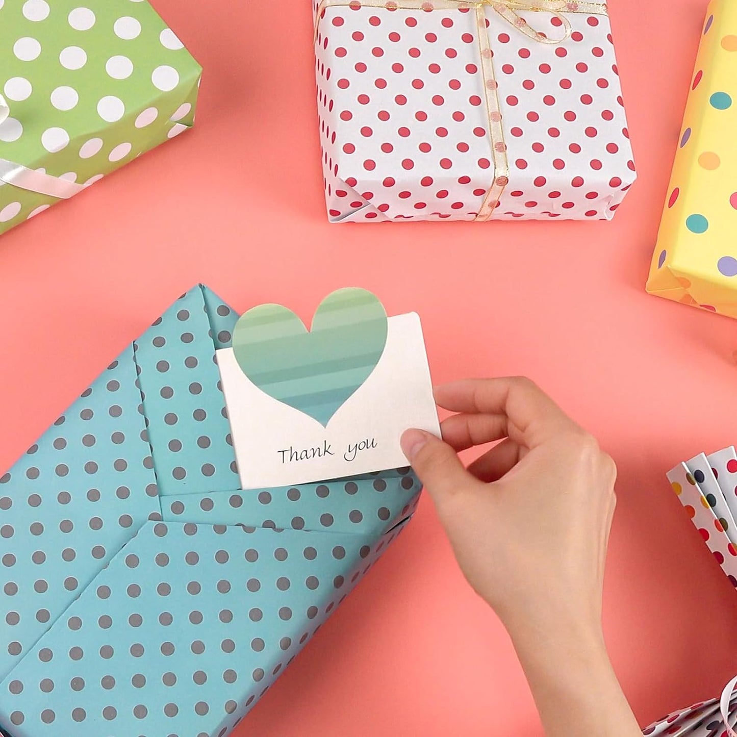 Wrapping Paper Sheets - Poka Dots