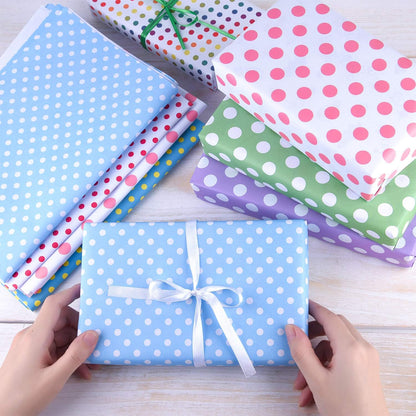 Wrapping Paper Sheets - Poka Dots